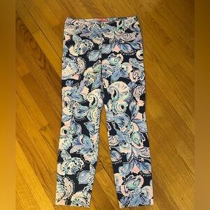 Lilly Pulitzer Multicolor Floral Cropped Pants